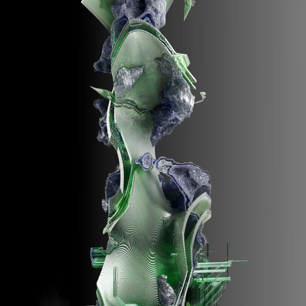 ilustração de uma tecnologia que pode ter dominância total no futuro.