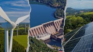 Panorama da expansão da matriz energética brasileira com crescimento de fontes renováveis como energia solar, eólica e hidrelétrica, refletindo o aumento de investimentos em geração elétrica limpa no país.