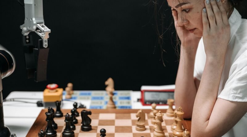 Representação visual do uso de sistemas de inteligência artificial em ambientes digitais, associada a processos cognitivos humanos e à interação entre tecnologia e pensamento